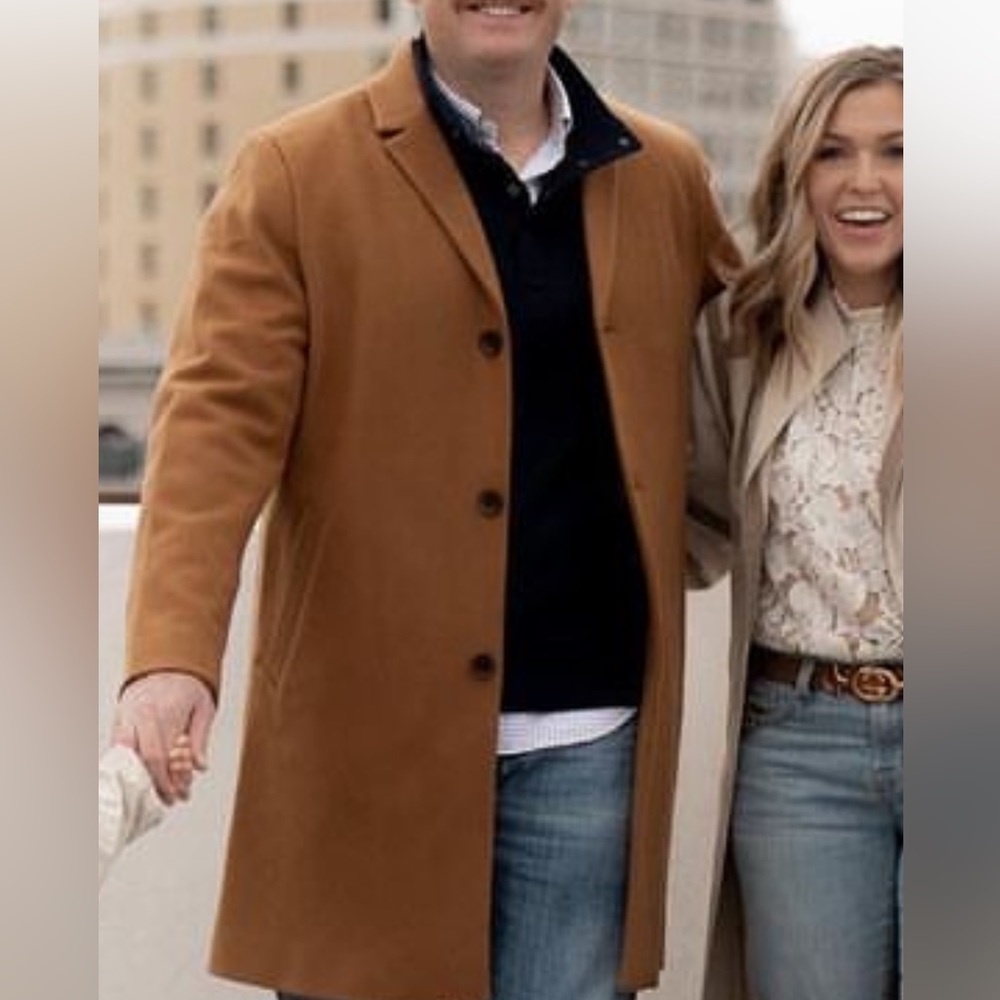 Old navy | XL | soft brushed camel topcoat peacoat